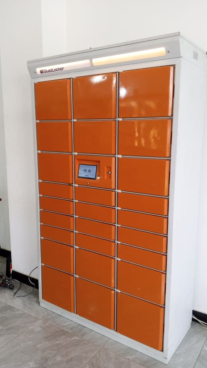 Locker product at location